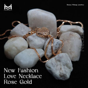 New Fashion Love Necklace Rose Gold